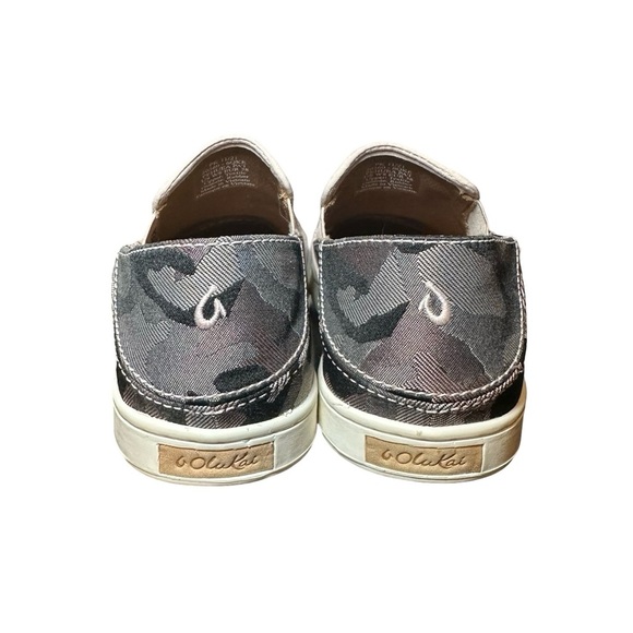 Olukai Pehuea Pa’i canvas slip ons size 8 - Picture 3 of 4